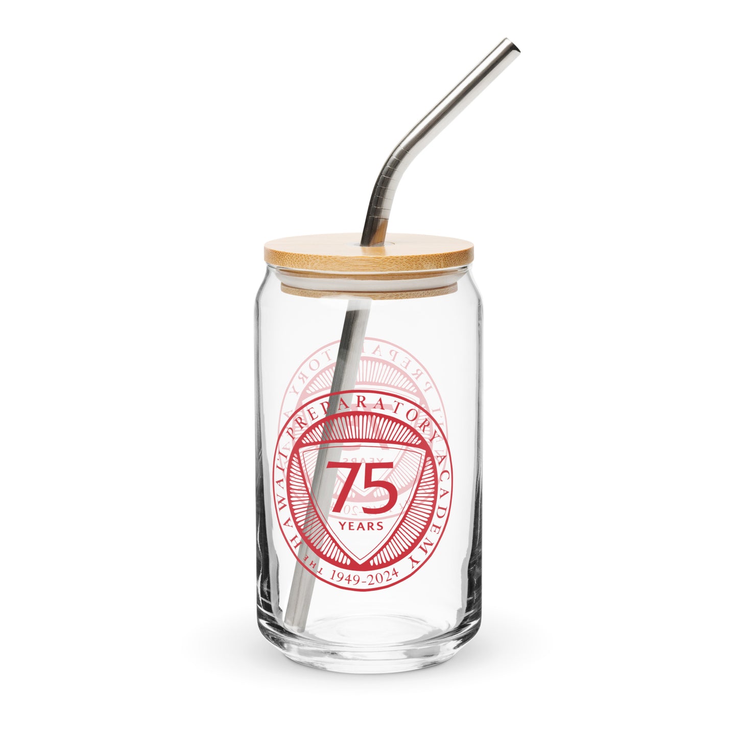 Ka Makani 75th Can-shaped Glass With Straw