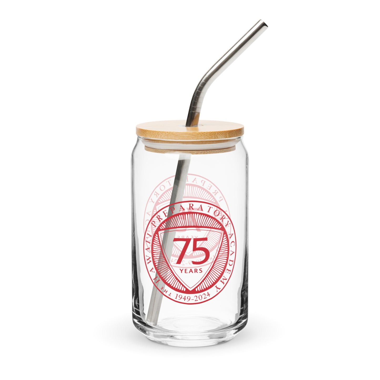Ka Makani 75th Can-shaped Glass With Straw
